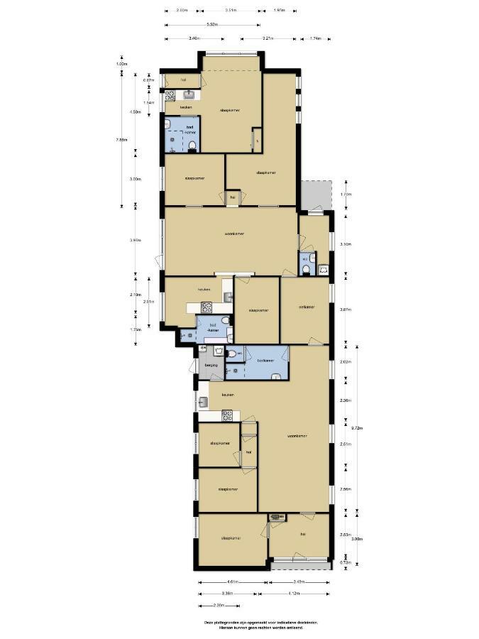 Sfeervol 6 Persoons Appartement - Van Alle Gemakken Voorzien! Bakkeveen Εξωτερικό φωτογραφία